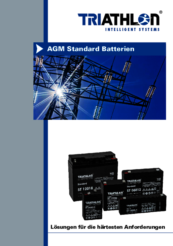 AGM Standard (ST) Batterien
