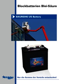 Blockbatterie US Battery
